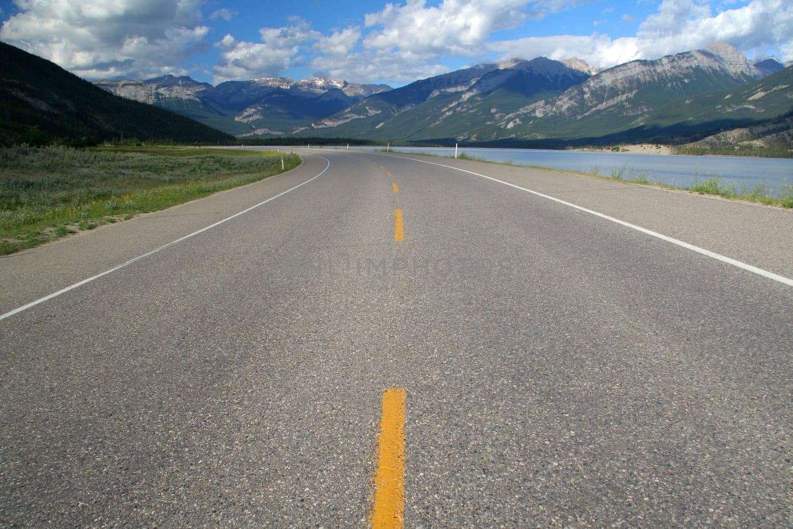 Road to Jasper National Park, Canada