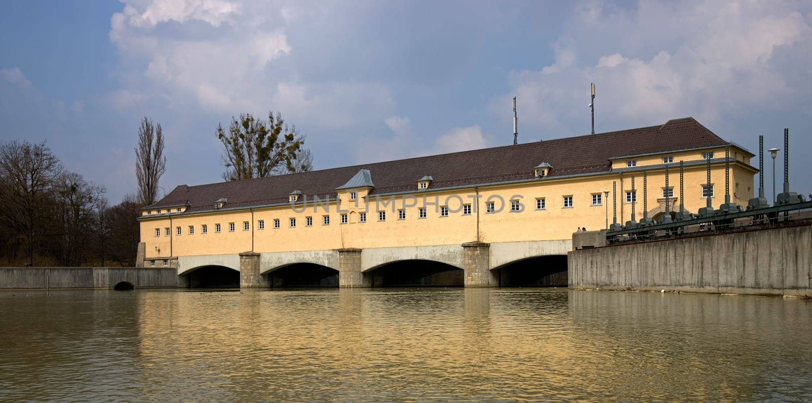Oberföhringer Isarwehr in Munich