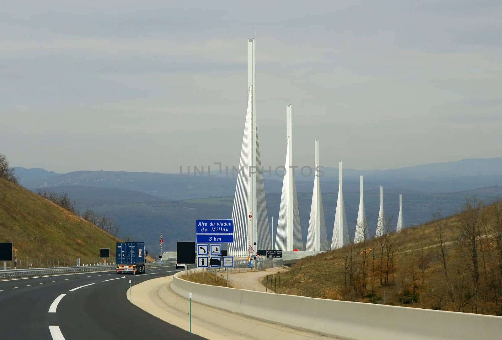 The highest bridge in the world,the "Millau Bridge"""