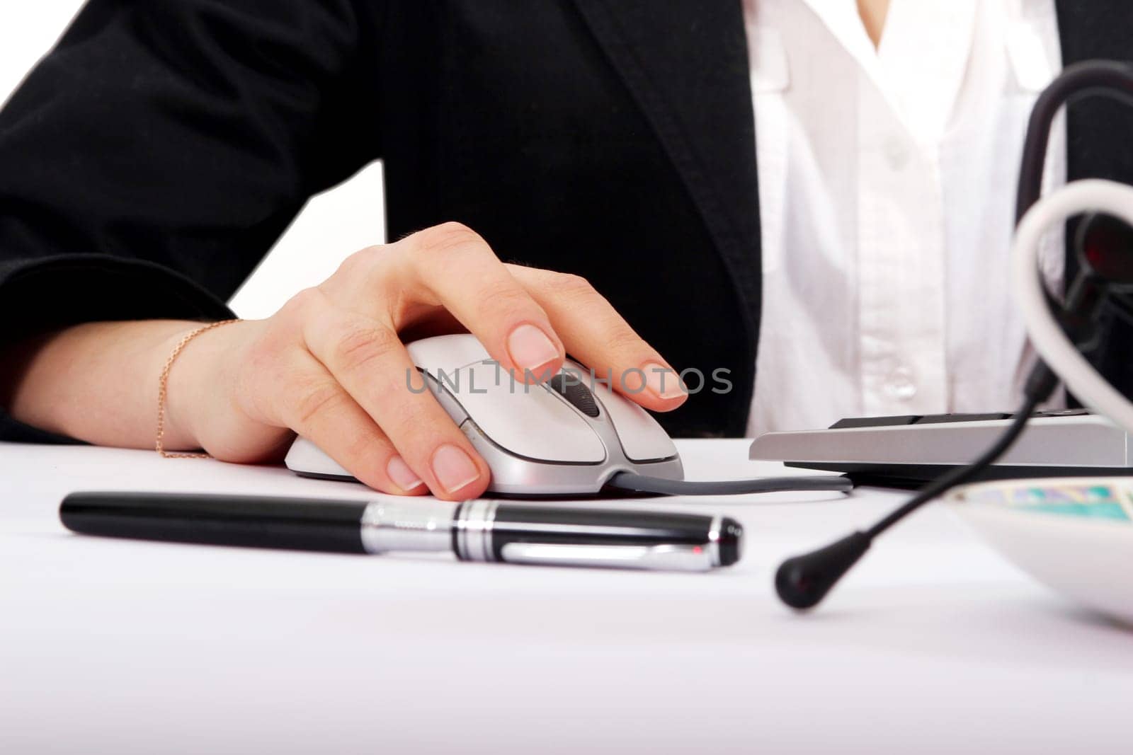 Working in the office