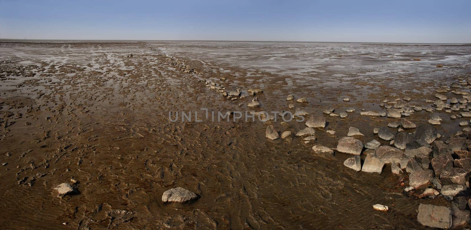 Wadden Sea off Friedrichskoog (Dithm.)