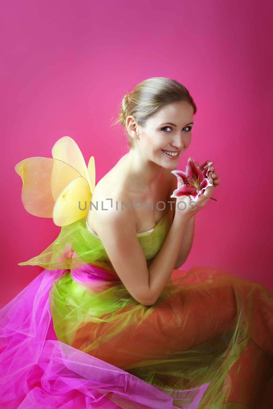Fairy with lily
