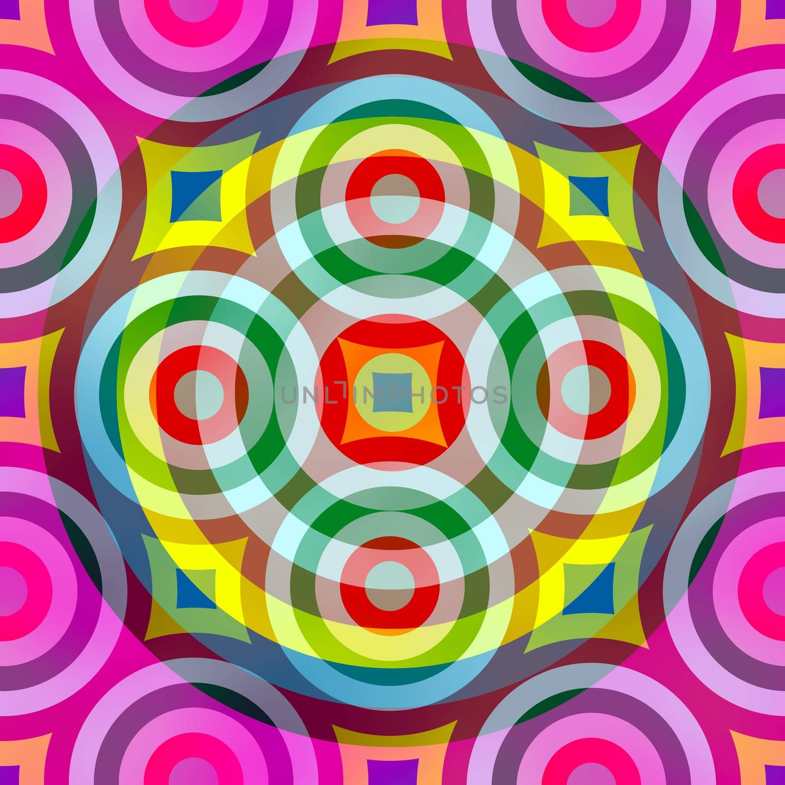 retro ring pattern