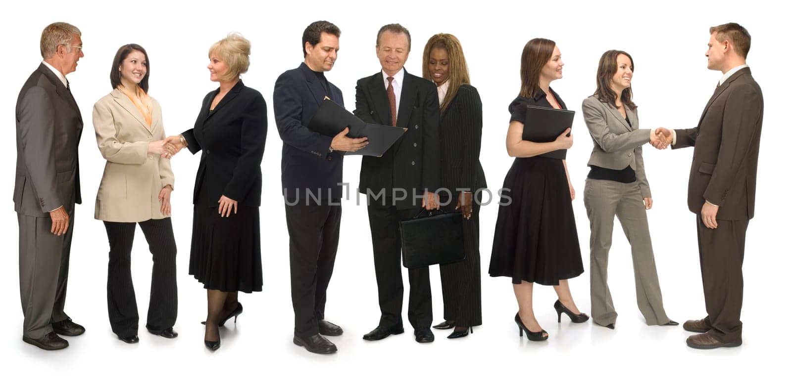 Professionals on White