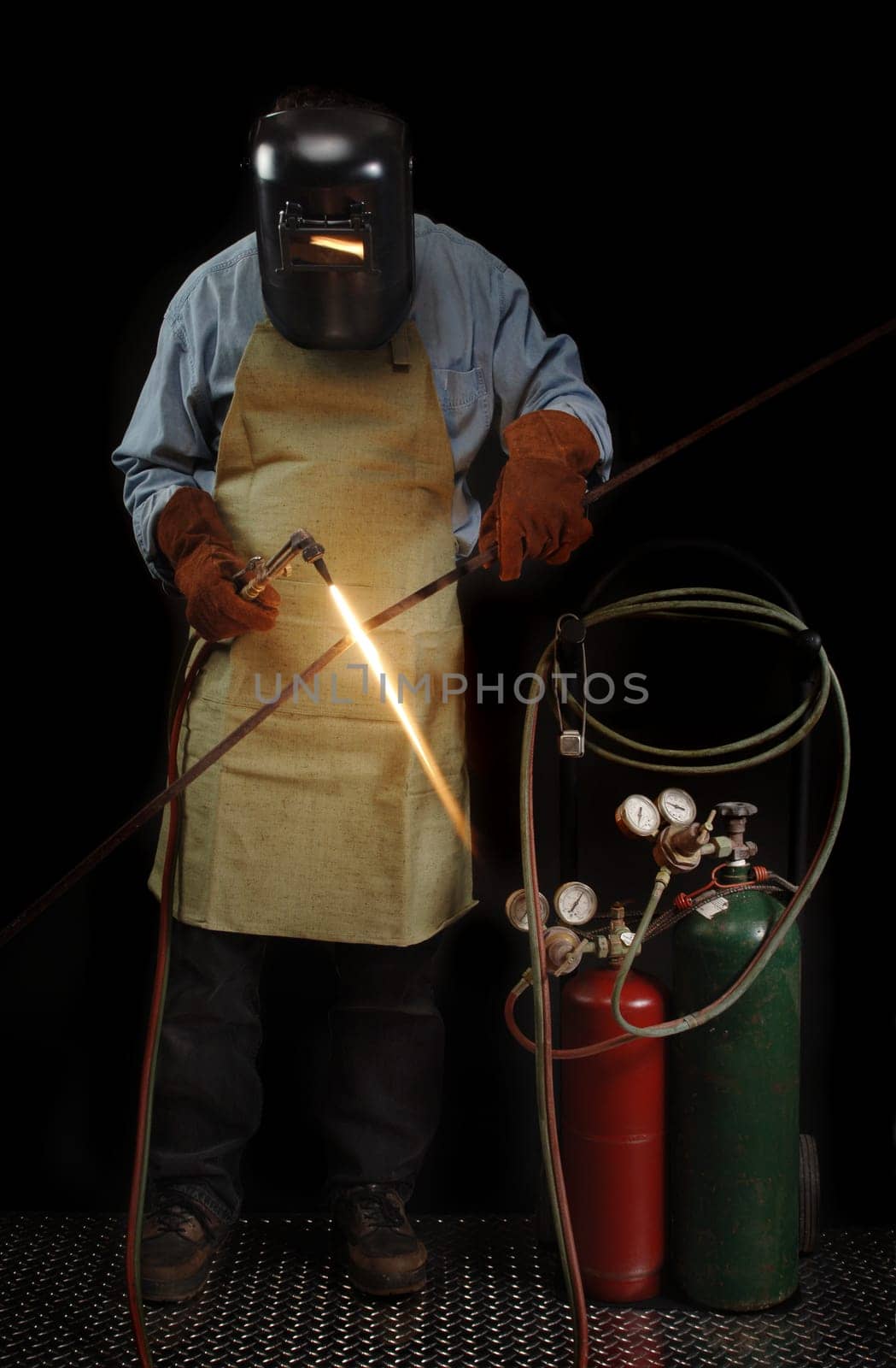Welder Standing