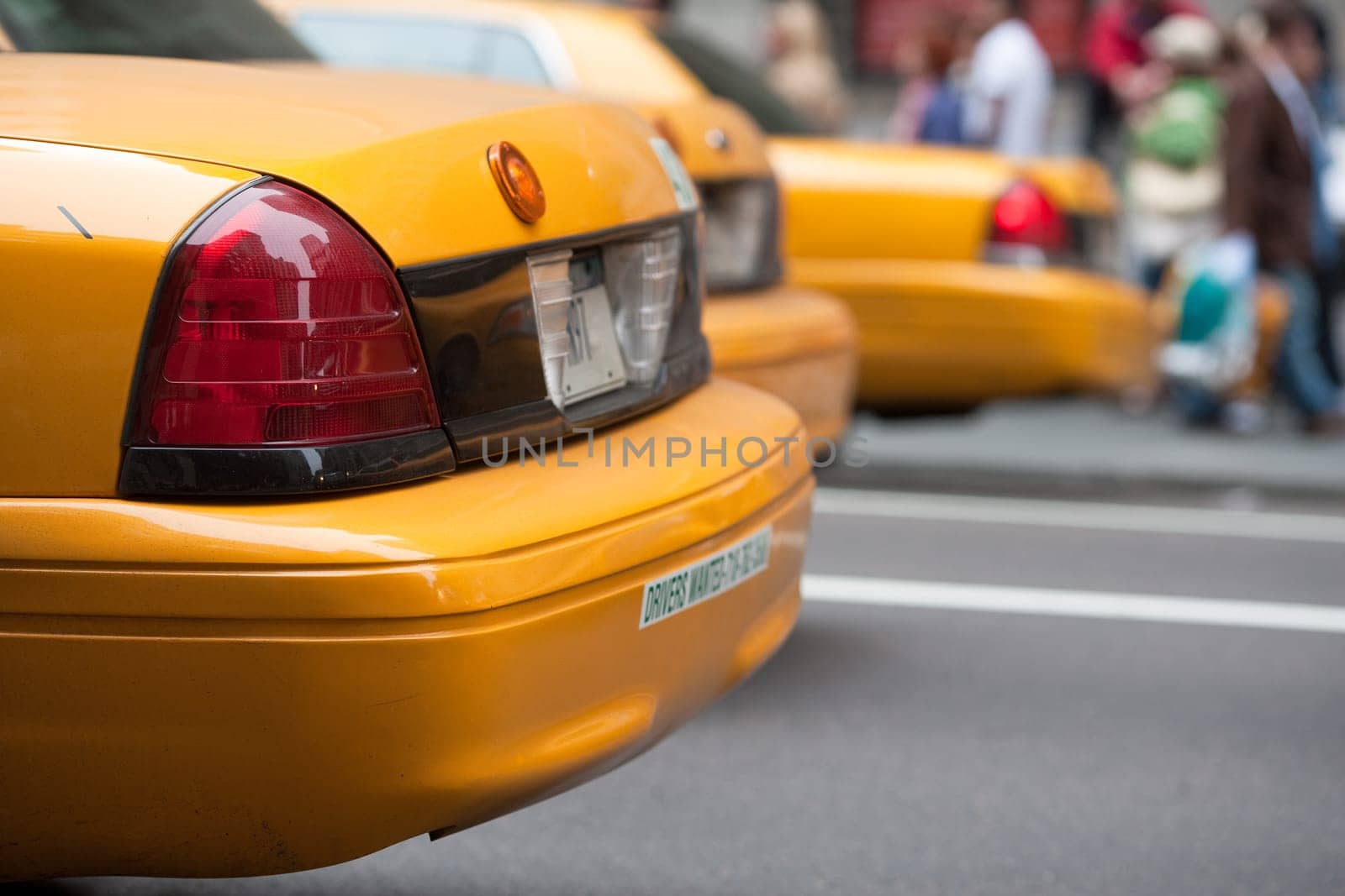 Yellow New York Taxi