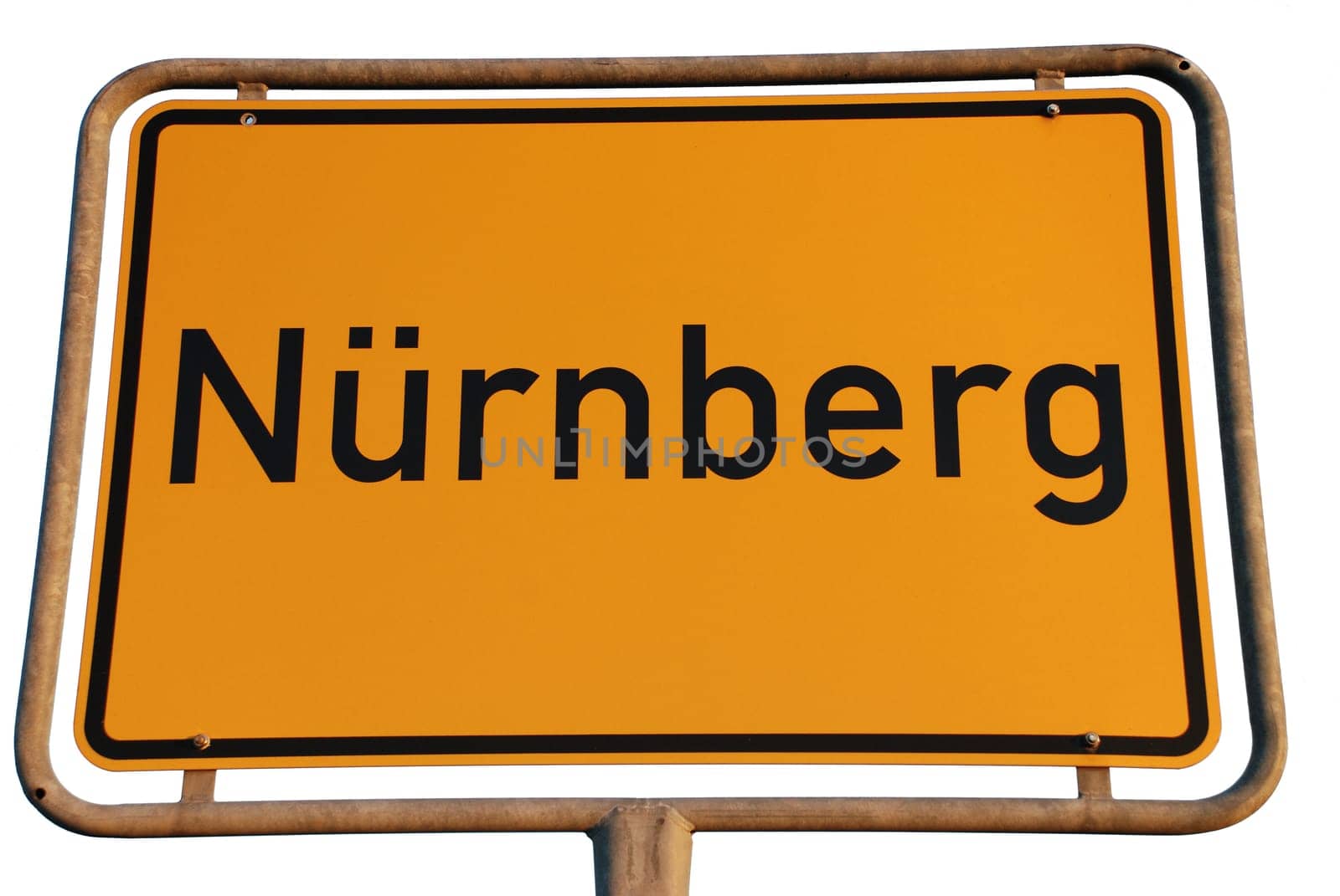 Nuremberg Bavaria Town Sign Sign