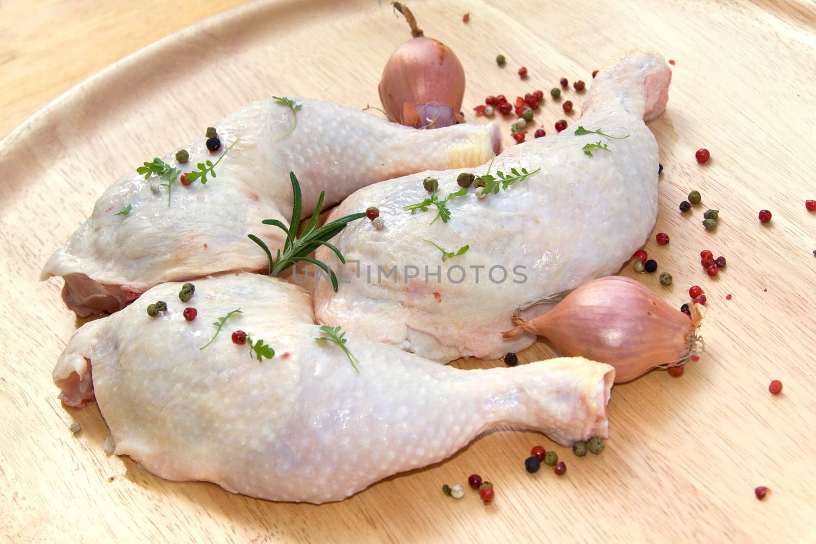 Chicken thighs,ready to cook