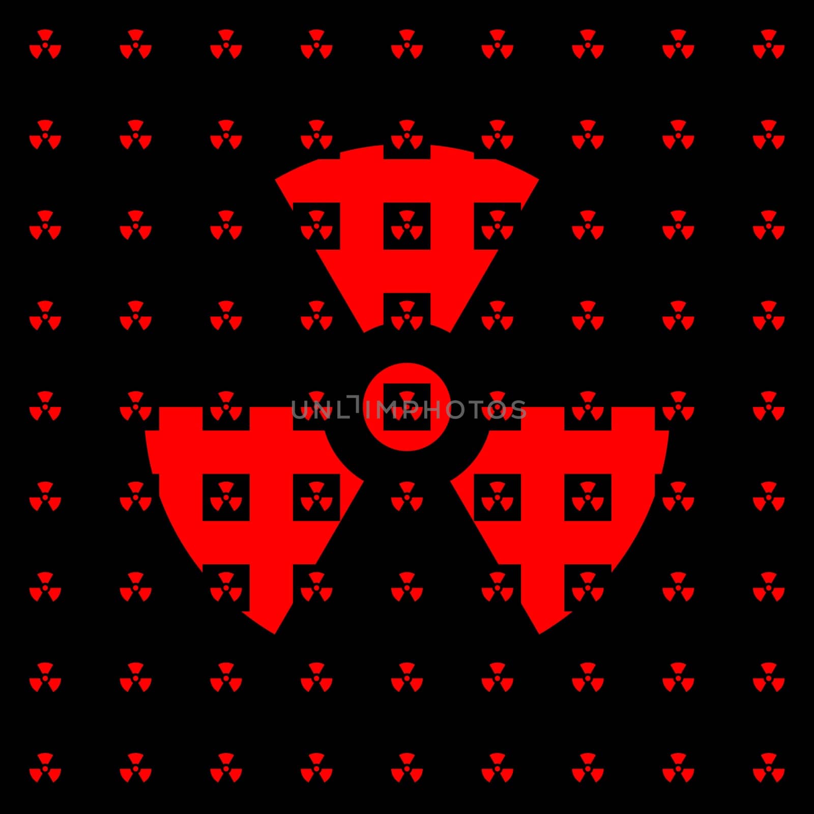 nuclear symbol pattern