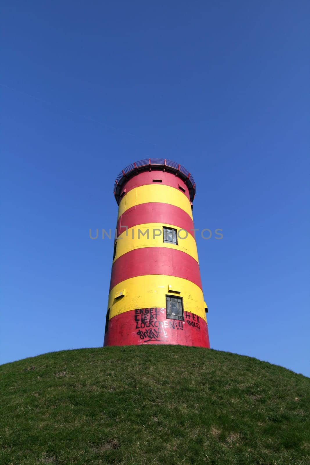 old lighthouse near Krummhörn-Pilsum