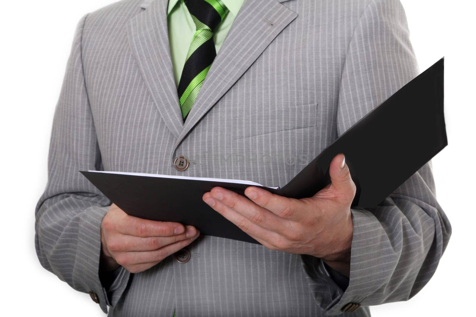 Businessman with wallet