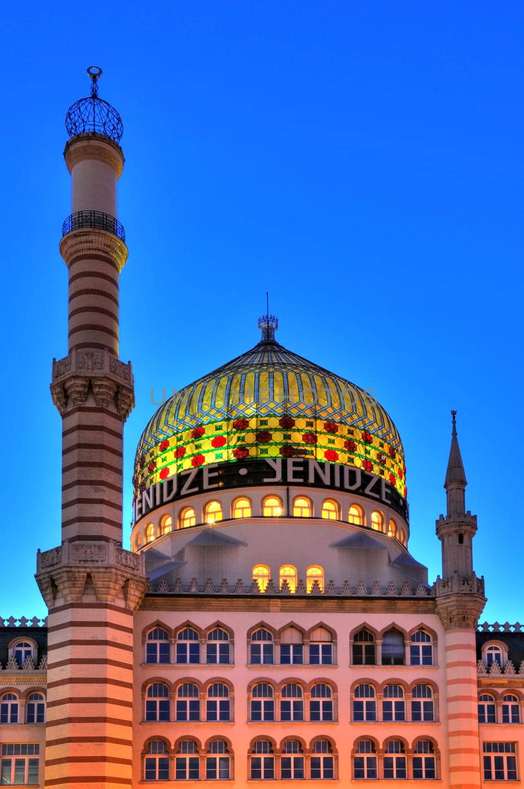 The Yenidze in Dresden.