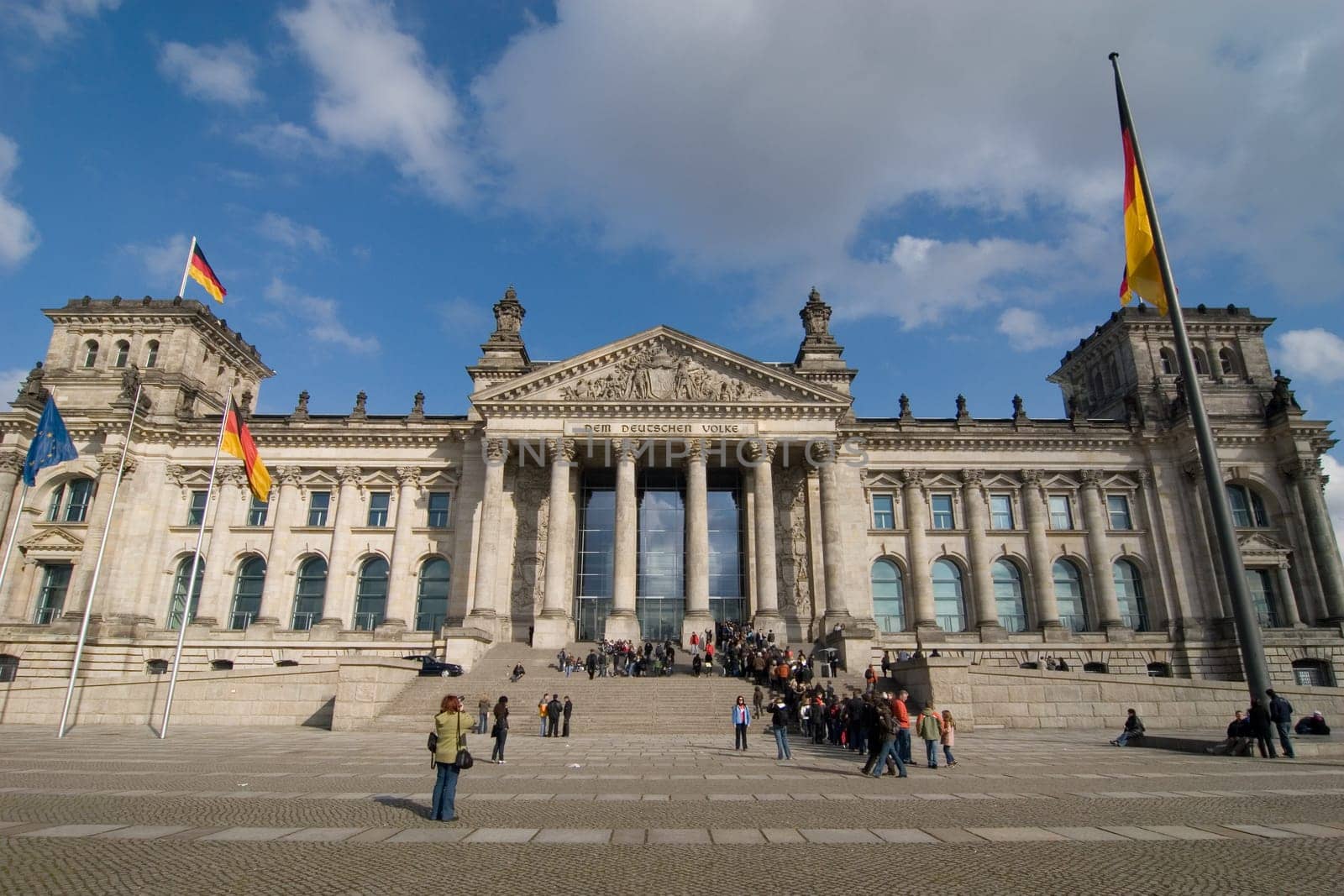 Falling Reichstag