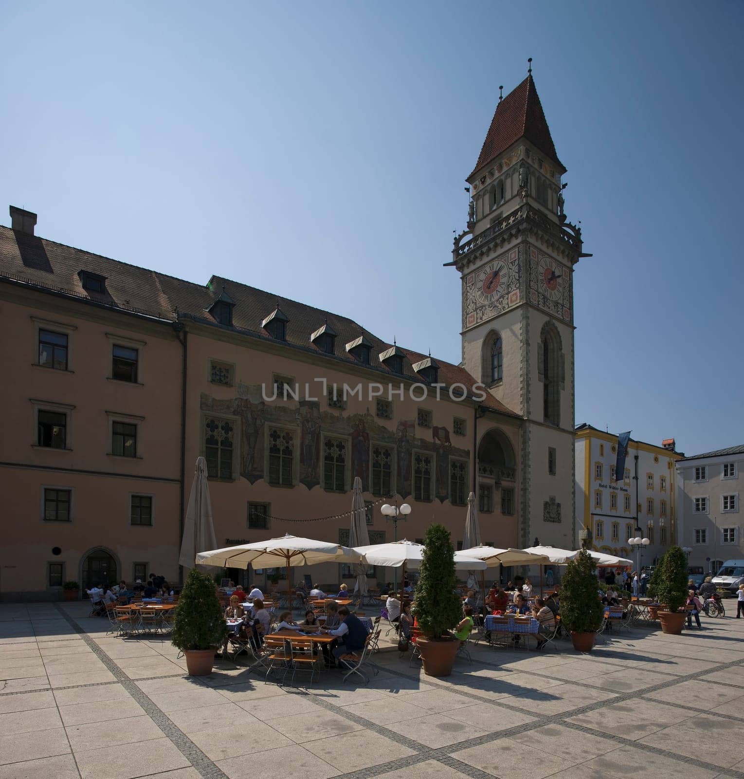 Town Hall Square in Passau