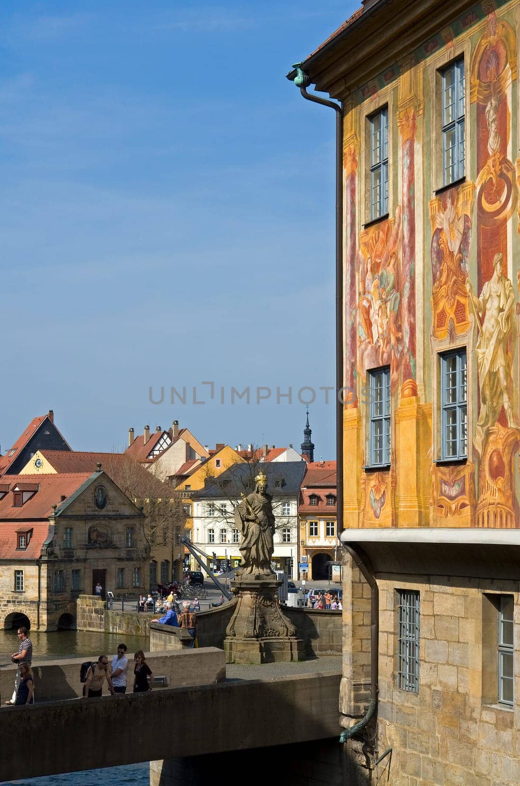 At the Bamberg Town Hall