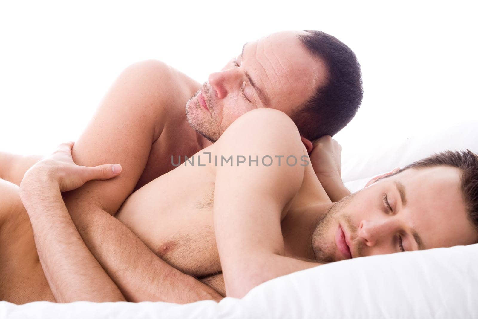 Sleeping 2 men