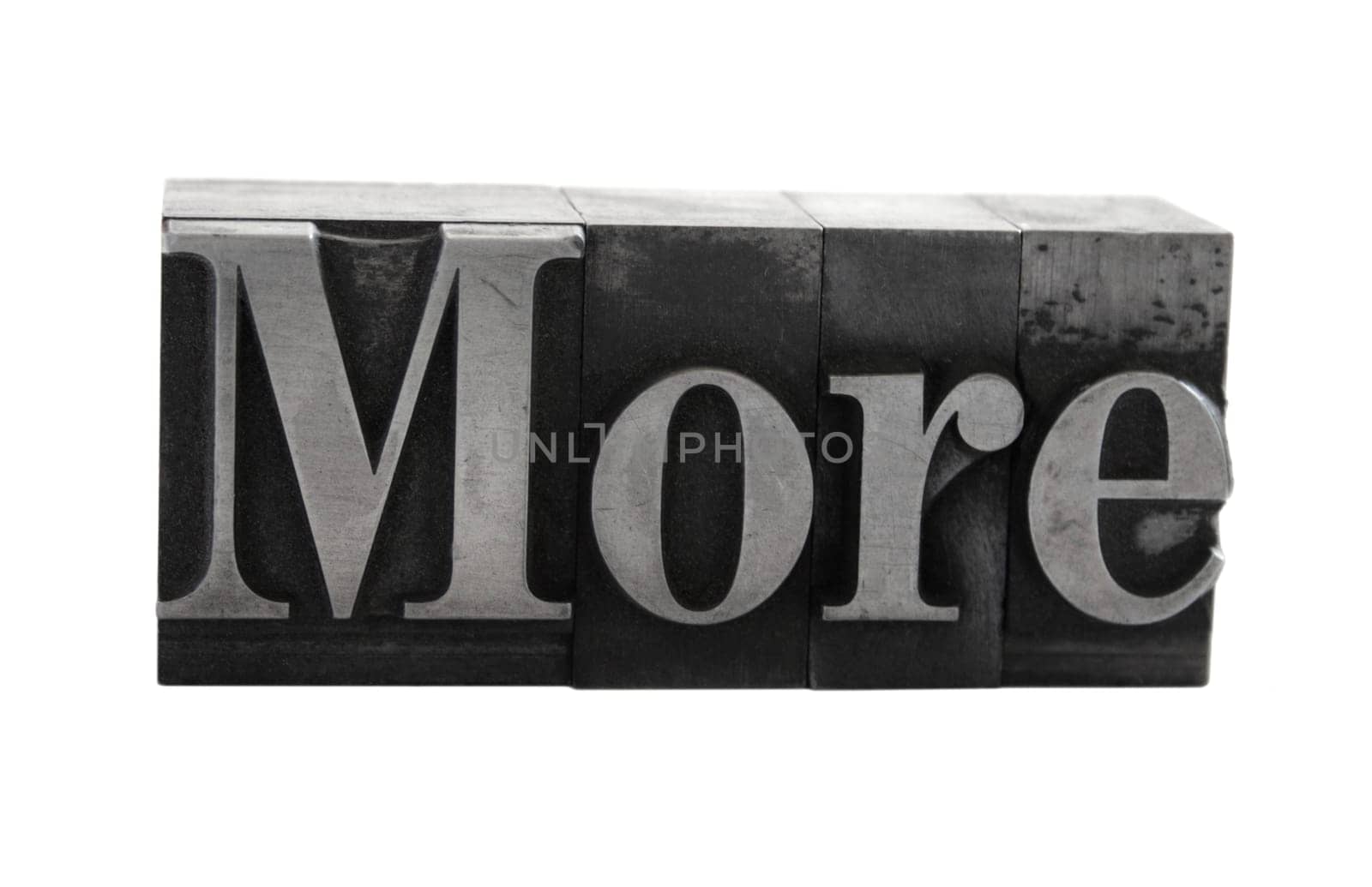 more in old metal type