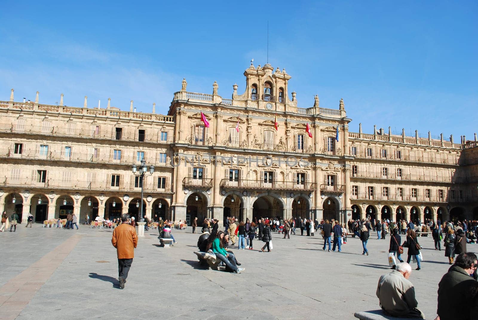 Plaza Mayor in Salamanca, Spain