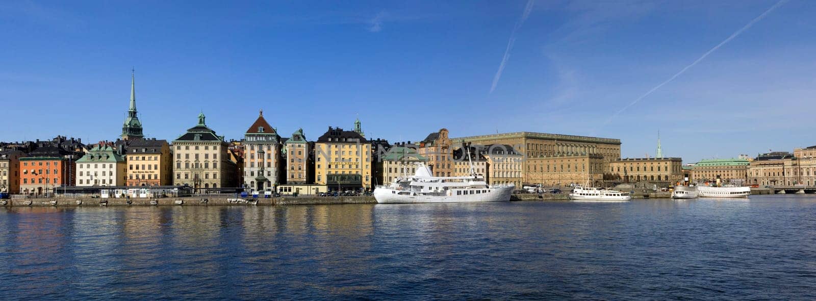 Gamla Stan with Royal Palace,Stockholm,Sweden
