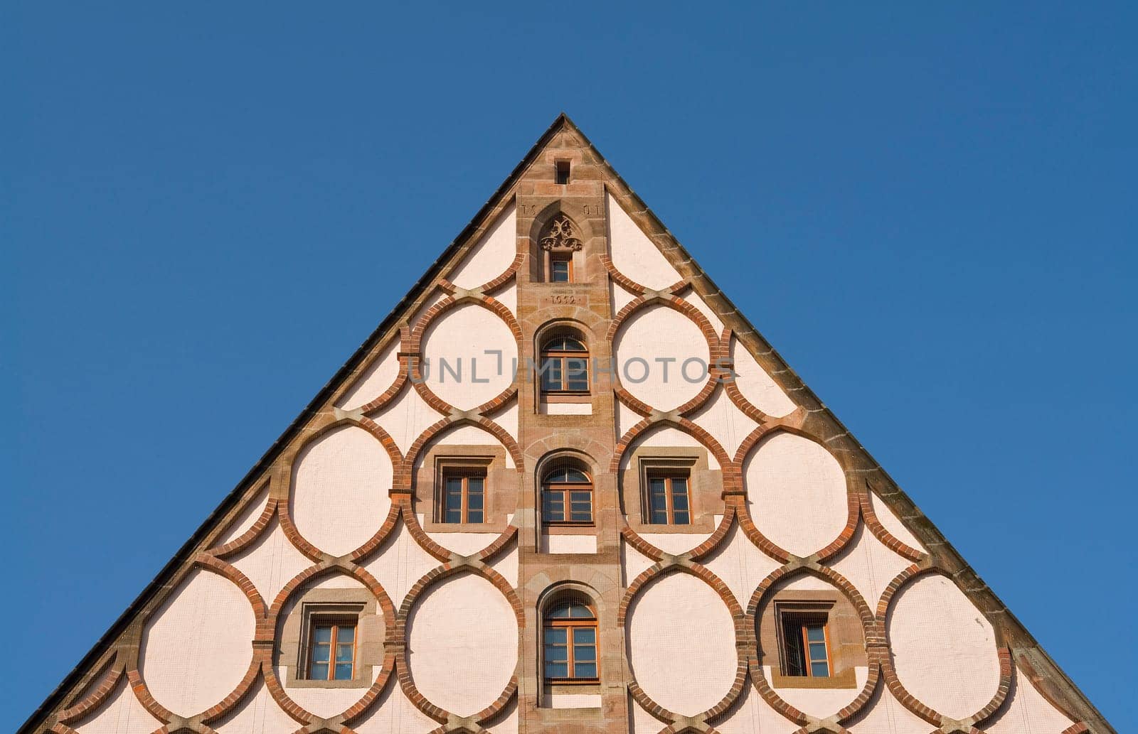 Typical Nuremberg Old Town