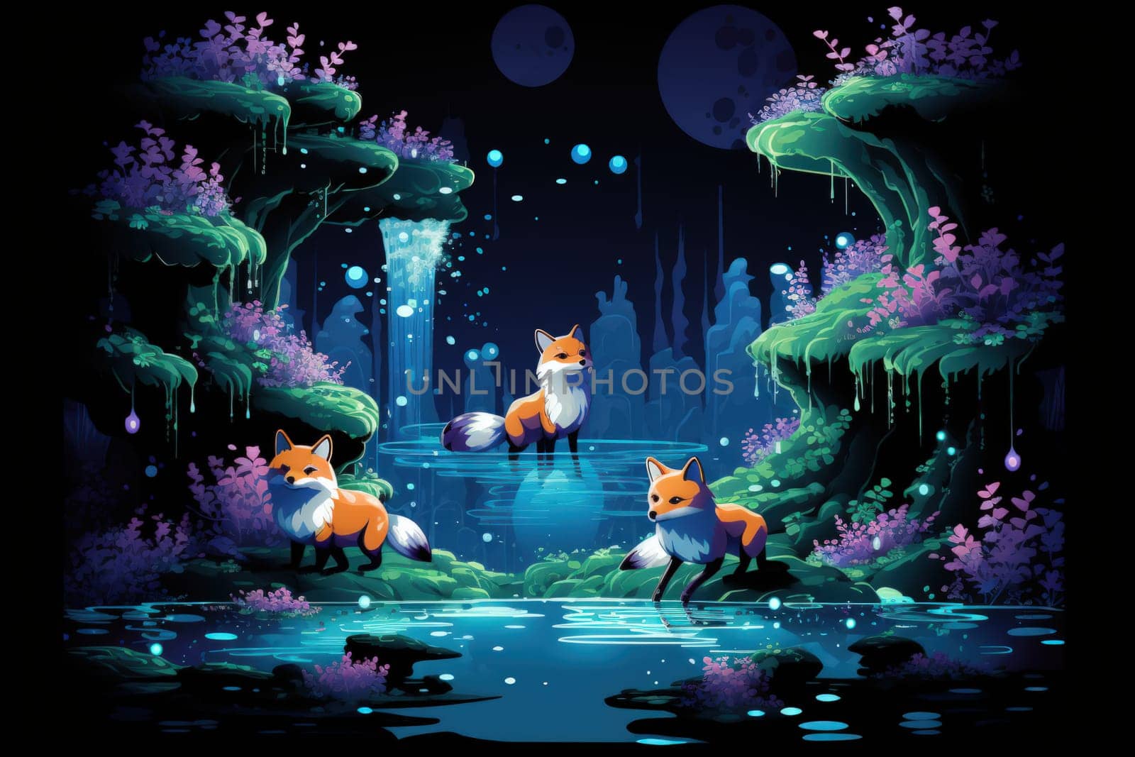 Embark on a fantastical journey where cunning shape-shifting foxes roam. With their mesmerizing magical abilities, these creatures navigate through realms, weaving illusions and enchantments.