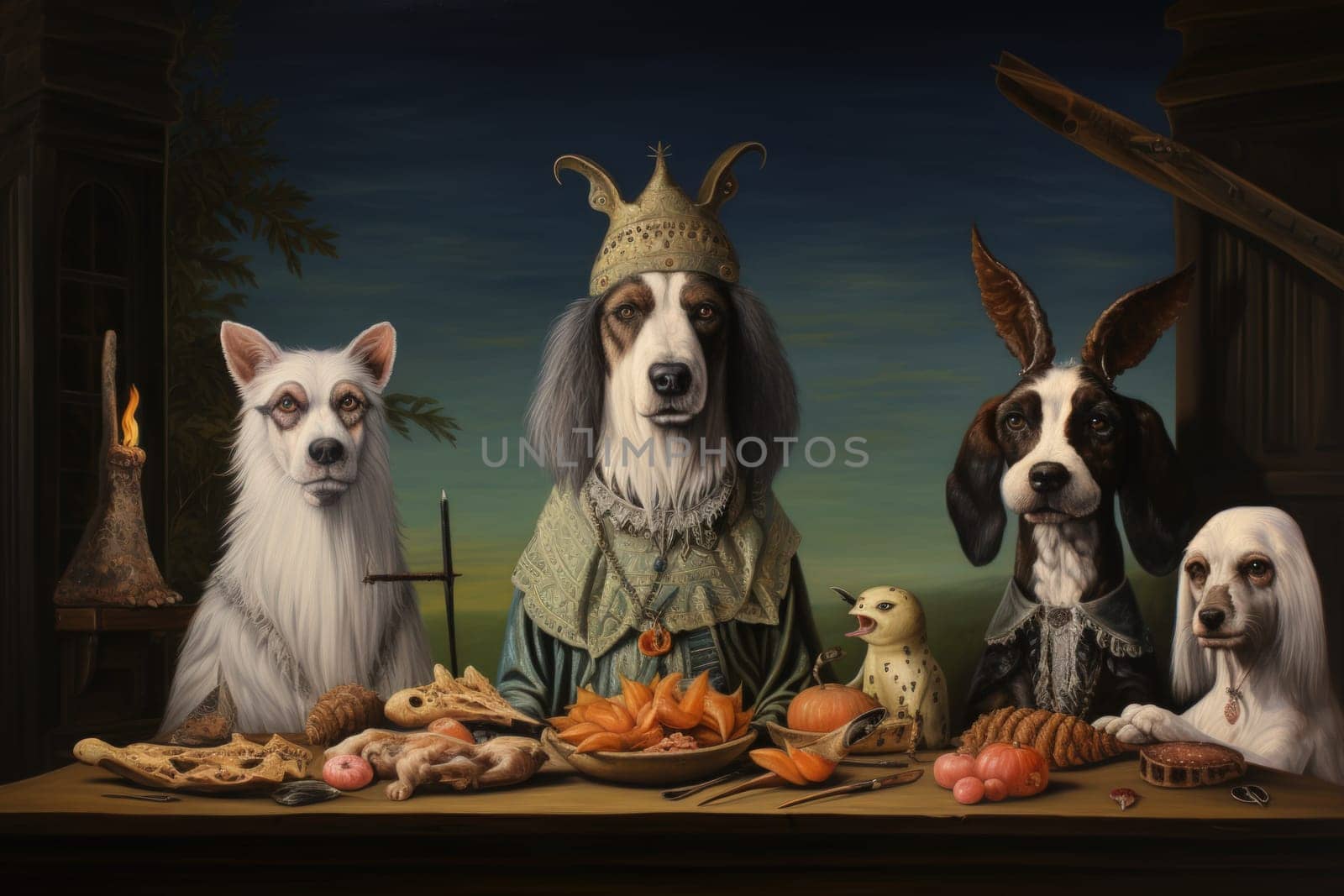 Enter a whimsical world where charming talking animals, with their enchanting voices and wisdom, offer sage advice to those in need.