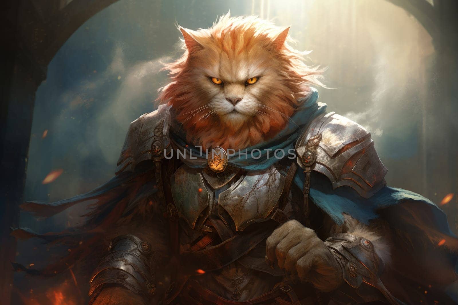 Witness the power and majesty of the ferocious thundercats in this captivating illustration crafted by a professional visual artist.