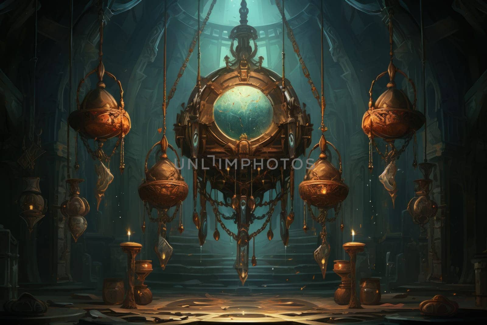 Deep within the realms of fantasy lie cursed amulets of forgotten sorcery, relics of a bygone era when magic ran rampant.
