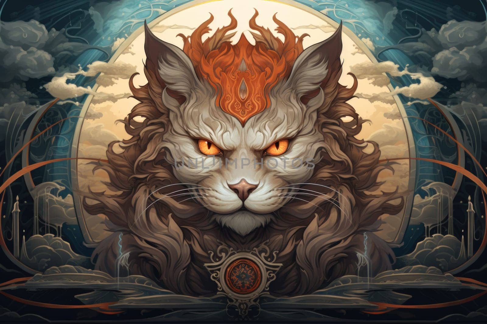 Witness the power and majesty of the ferocious thundercats in this captivating illustration crafted by a professional visual artist.