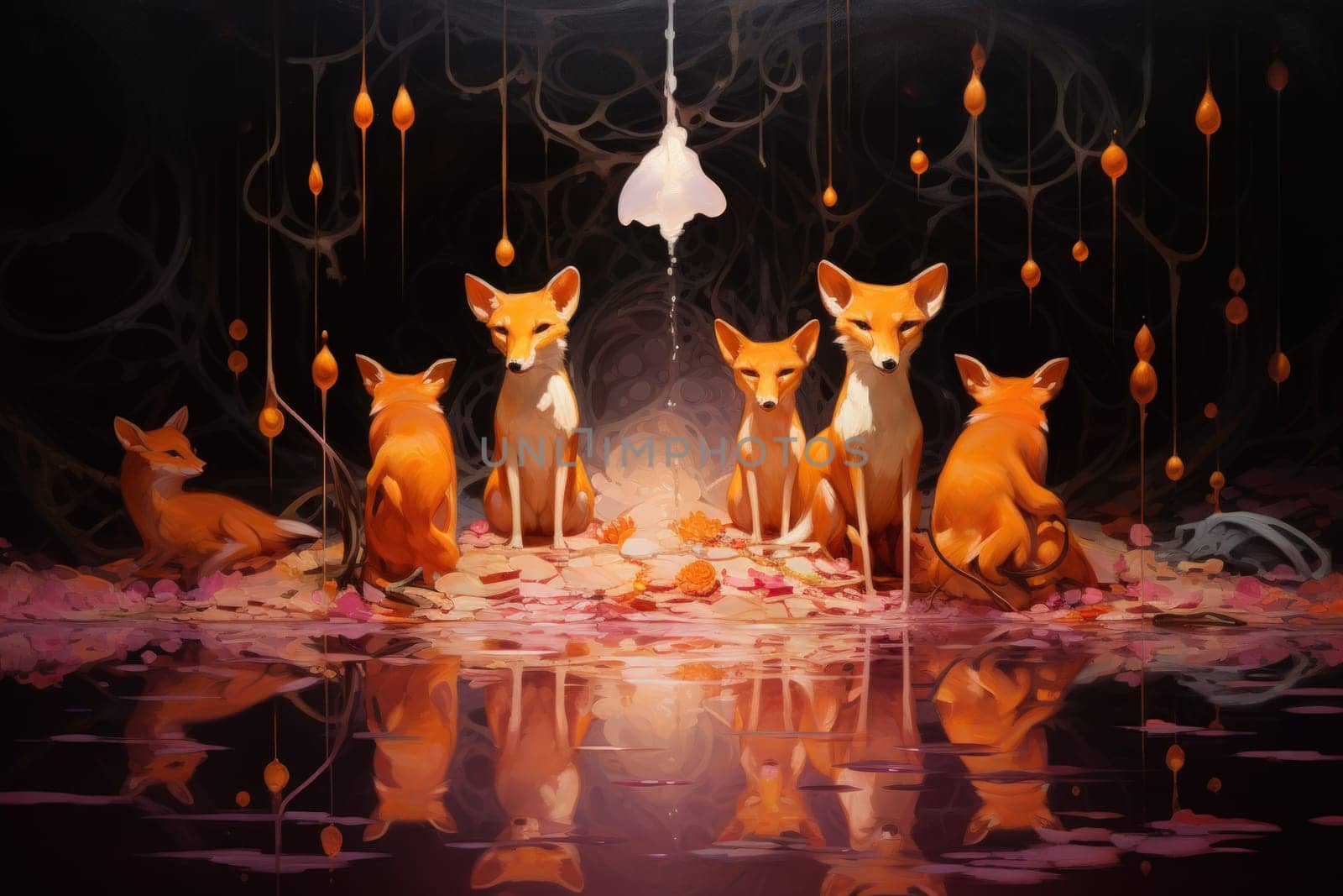 Embark on a fantastical journey where cunning shape-shifting foxes roam. With their mesmerizing magical abilities, these creatures navigate through realms, weaving illusions and enchantments.