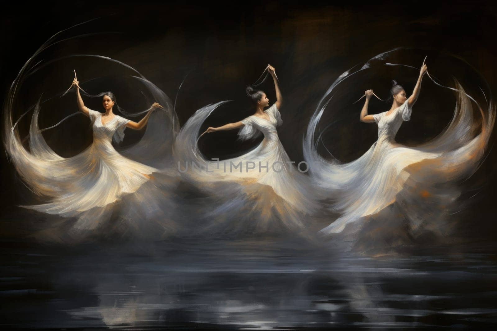 Step into a realm of enchantment and behold the mesmerizing beauty of elegant swan maidens.