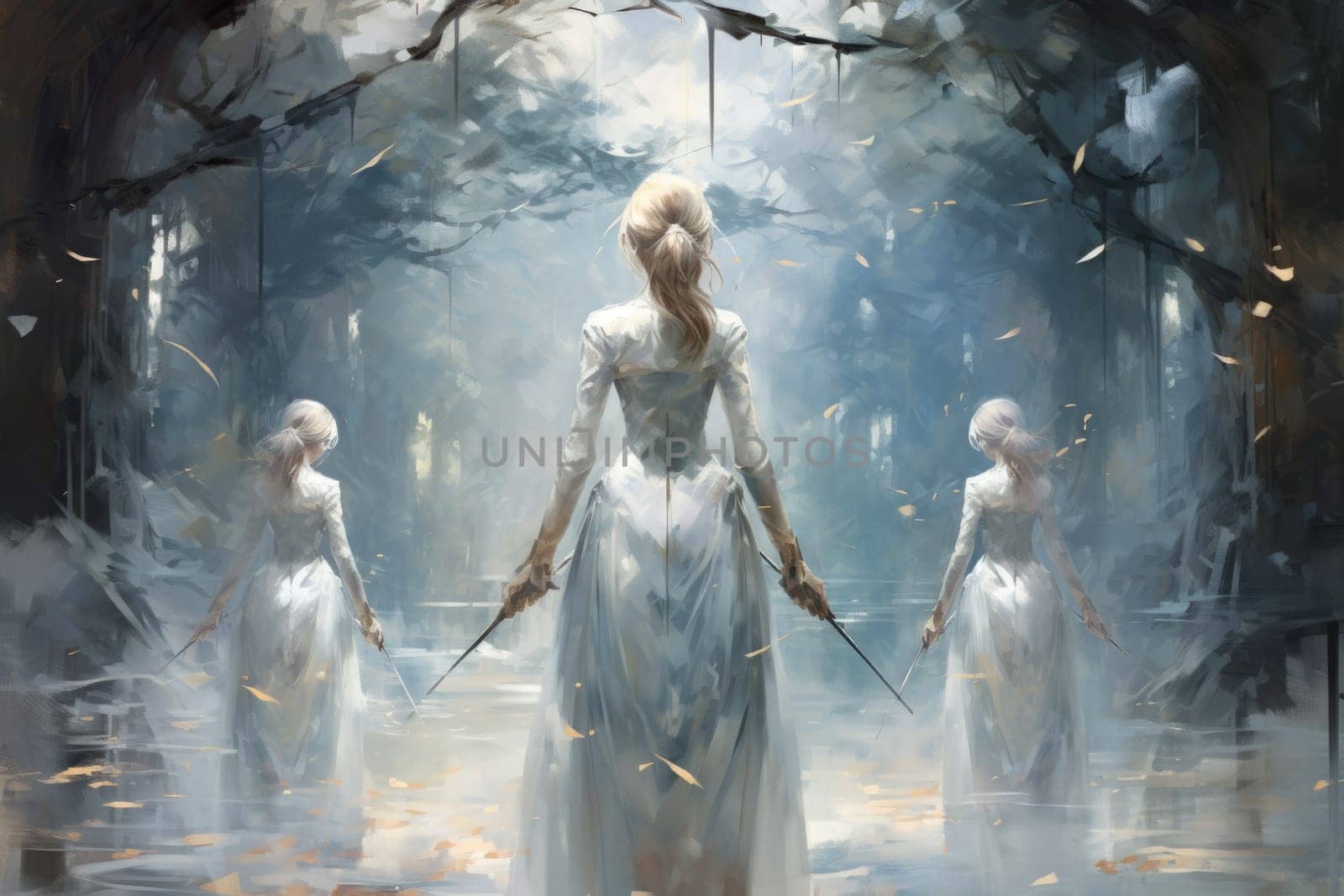 Immerse yourself in a world of fantasy where elven archers stand tall, their keen eyes piercing through the shadows.