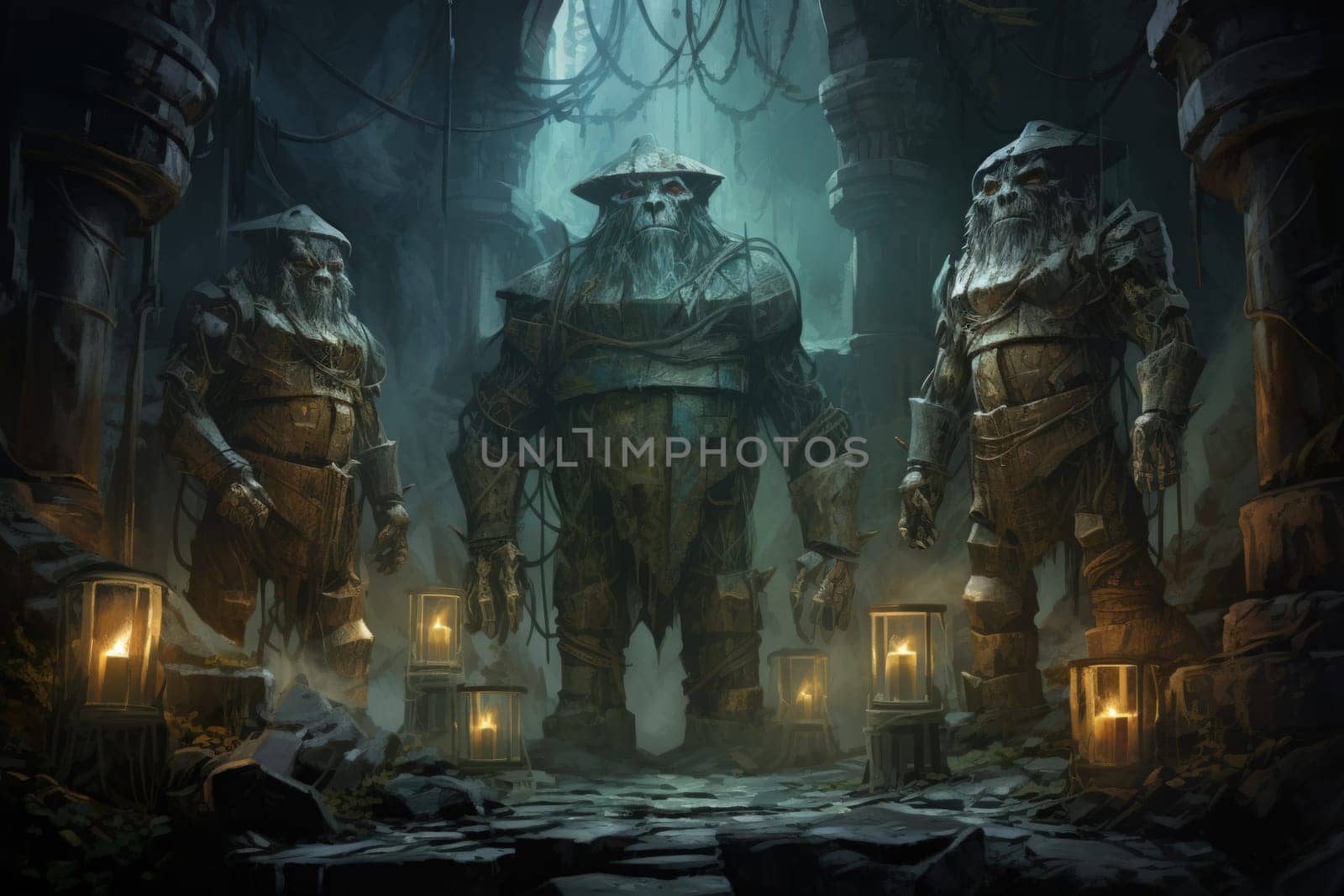 In the realm of fantasy, ancient golems stand as remarkable creations of mystical craftsmanship.