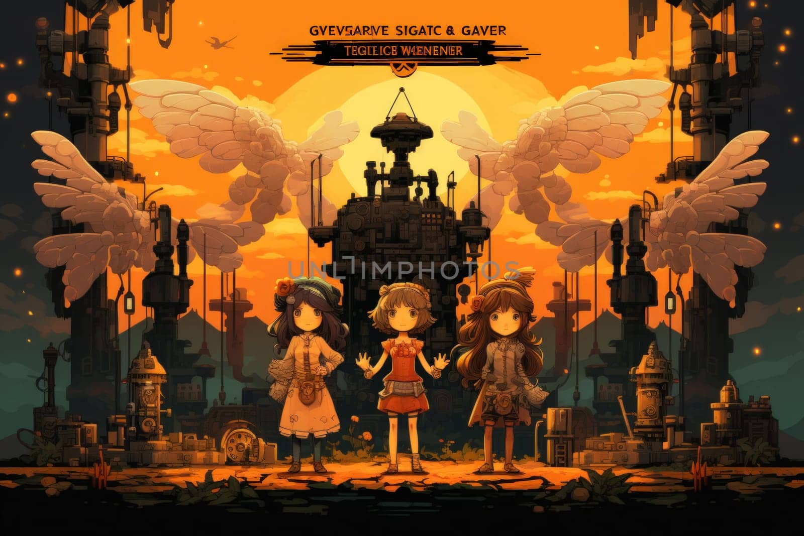 Step into a world where fantasy and mechanics intertwine, and witness the marvel of clockwork fairies.