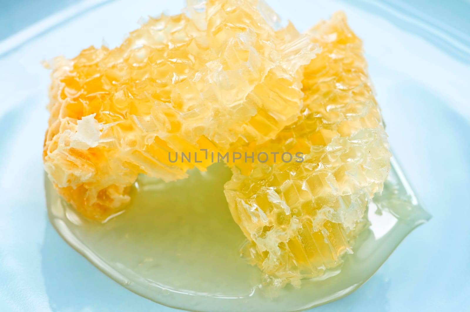 Honey in honeycomb