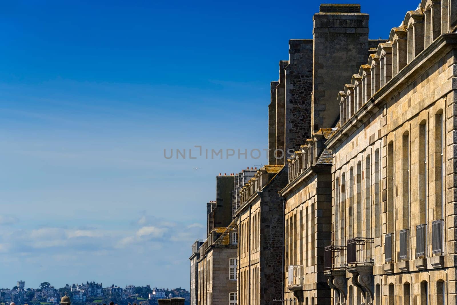 Facades in Saint Malo