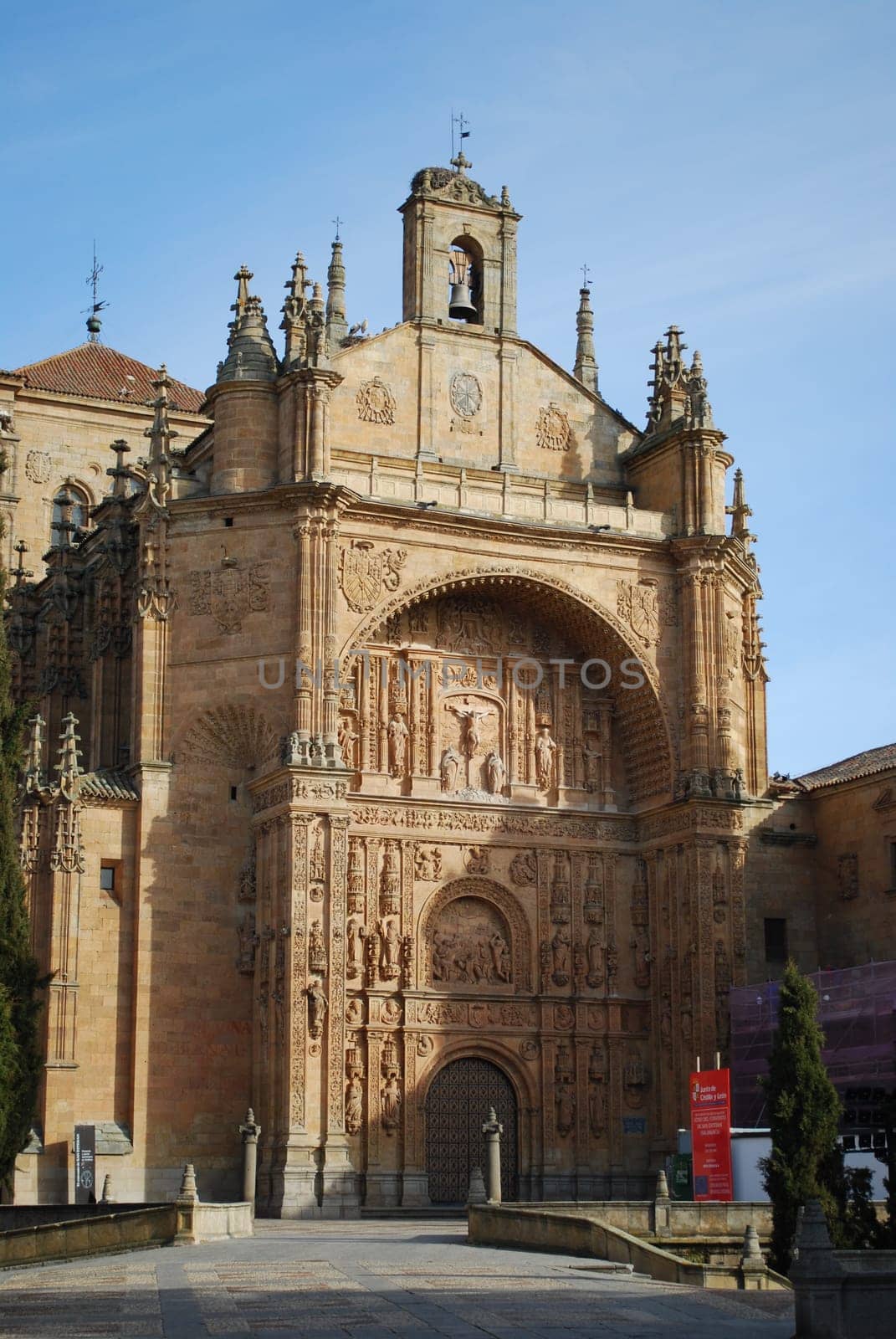 Church of San Esteban in Salamanca,Spain