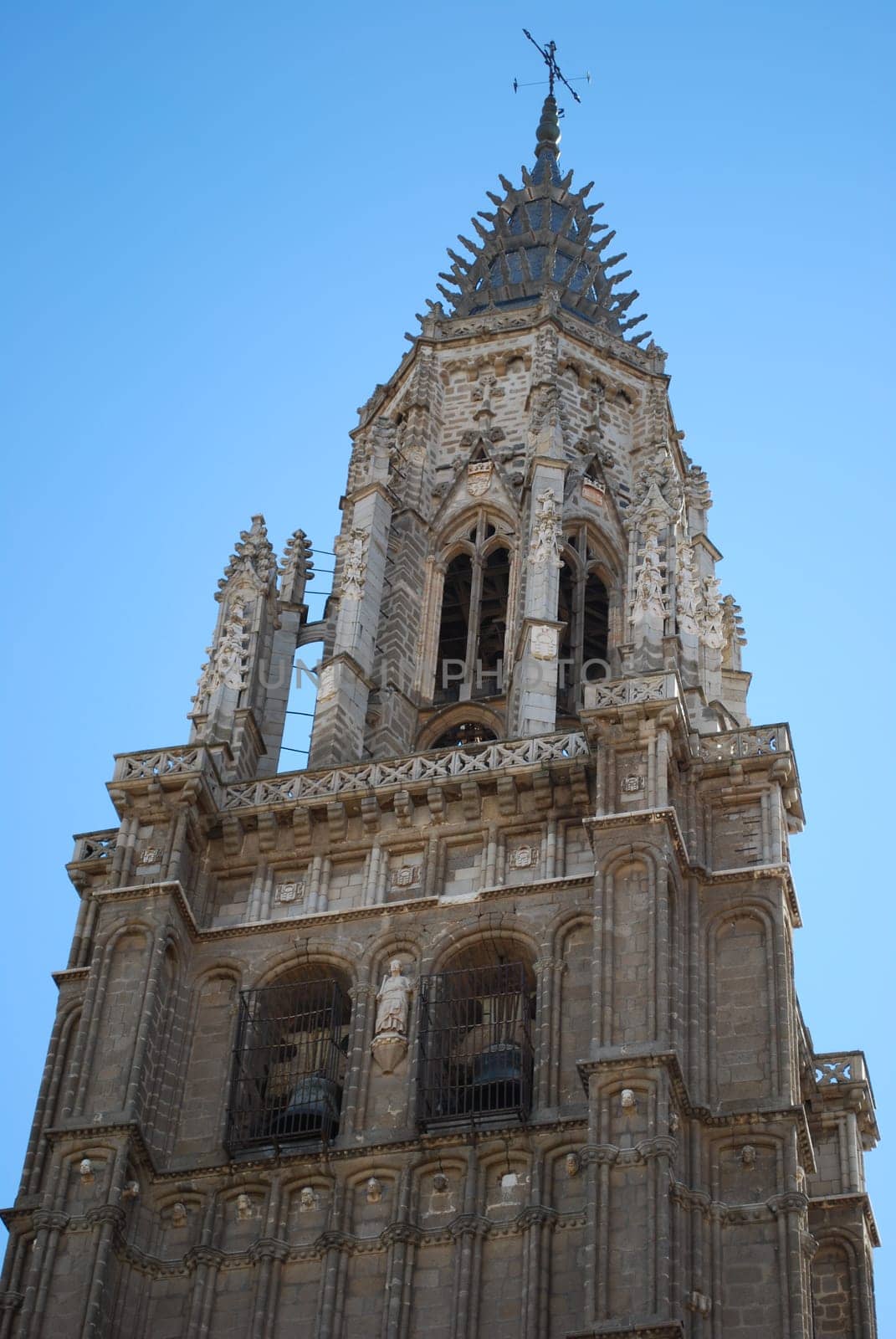 Cathedral Tower in Toledo, Spain