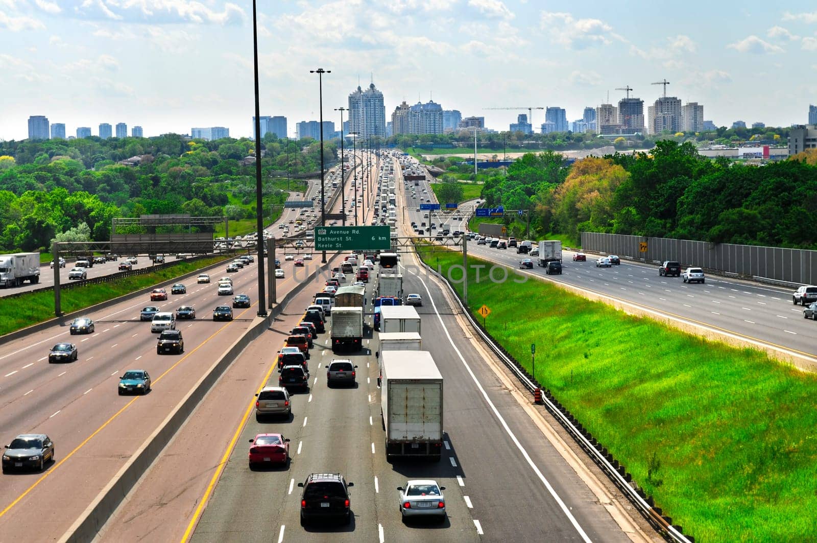 Busy highway