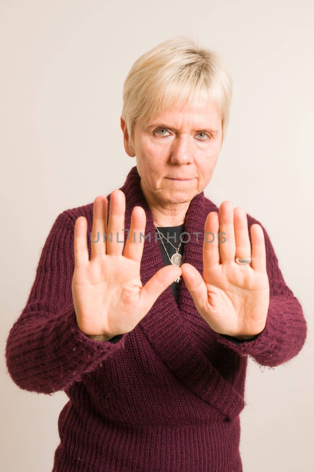 mature woman repulse