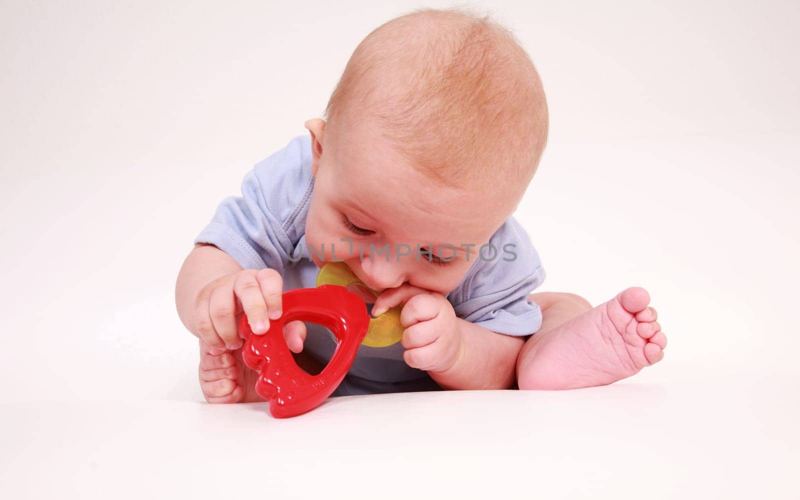 Baby playing