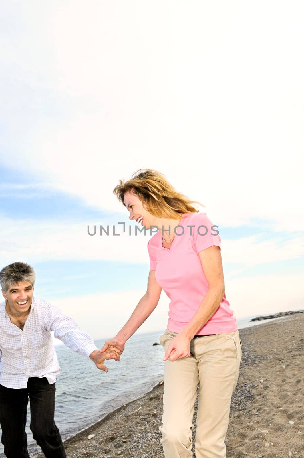 Happy mature couple