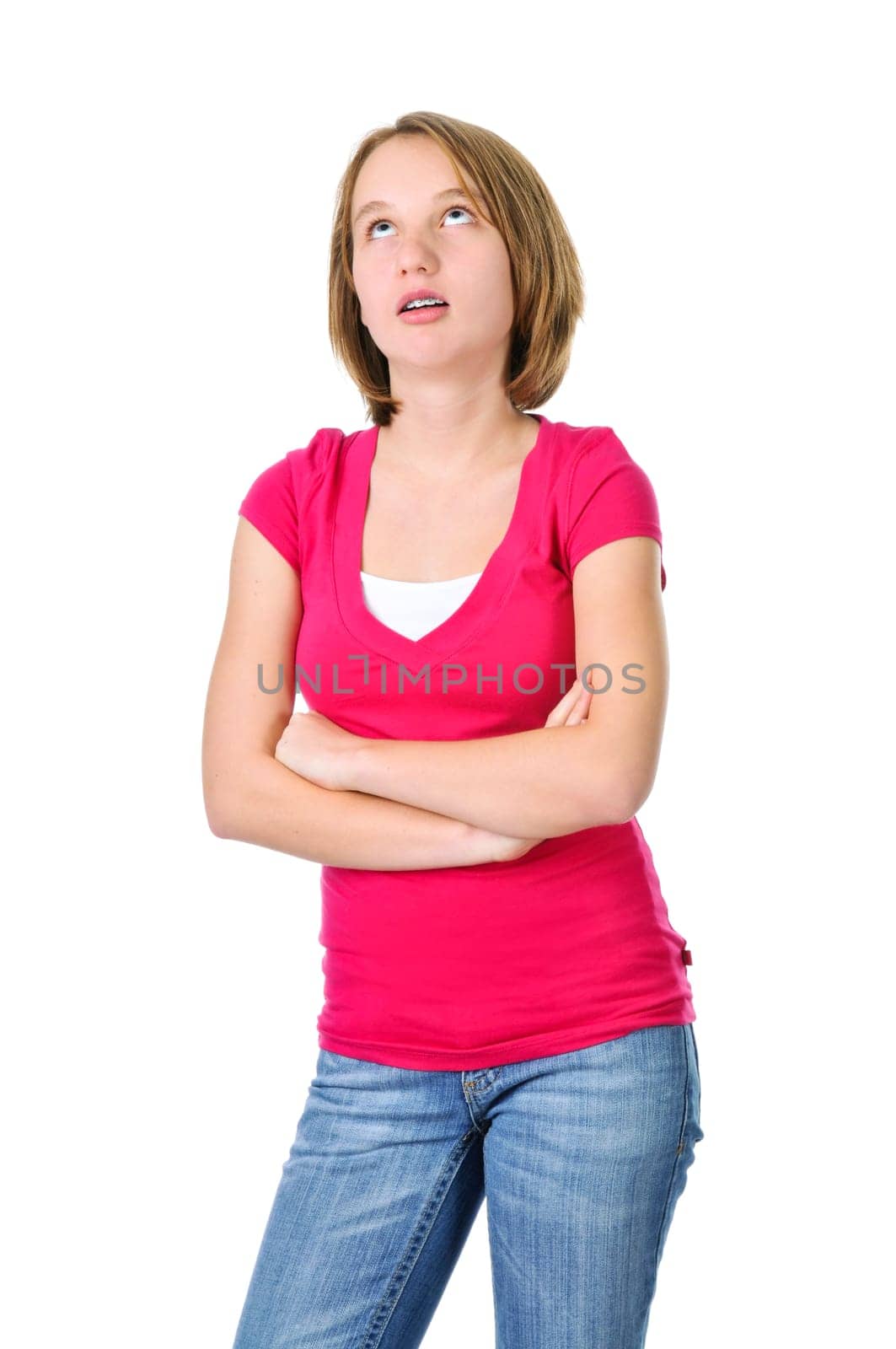 Teenage with attitude