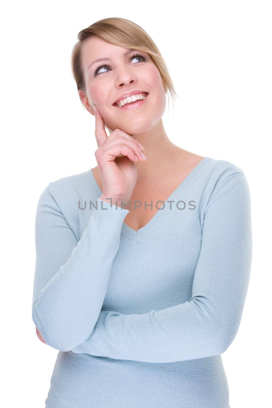 Happy young woman