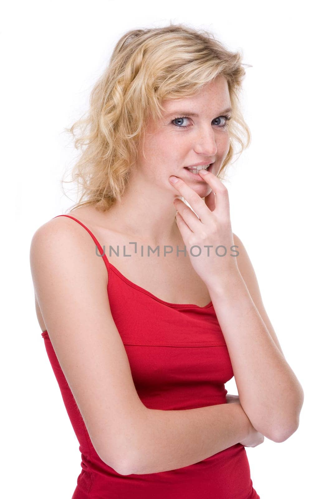 Relaxed smile