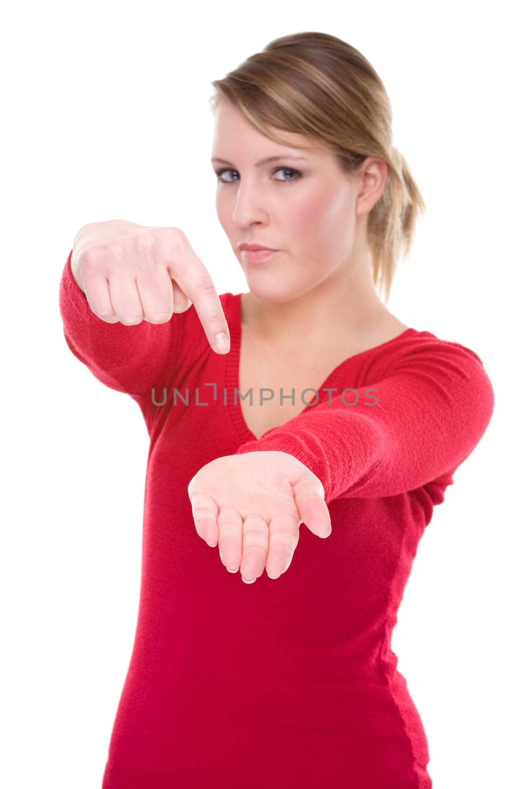 Happy young woman