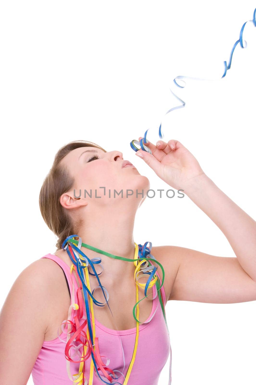 Happy young woman