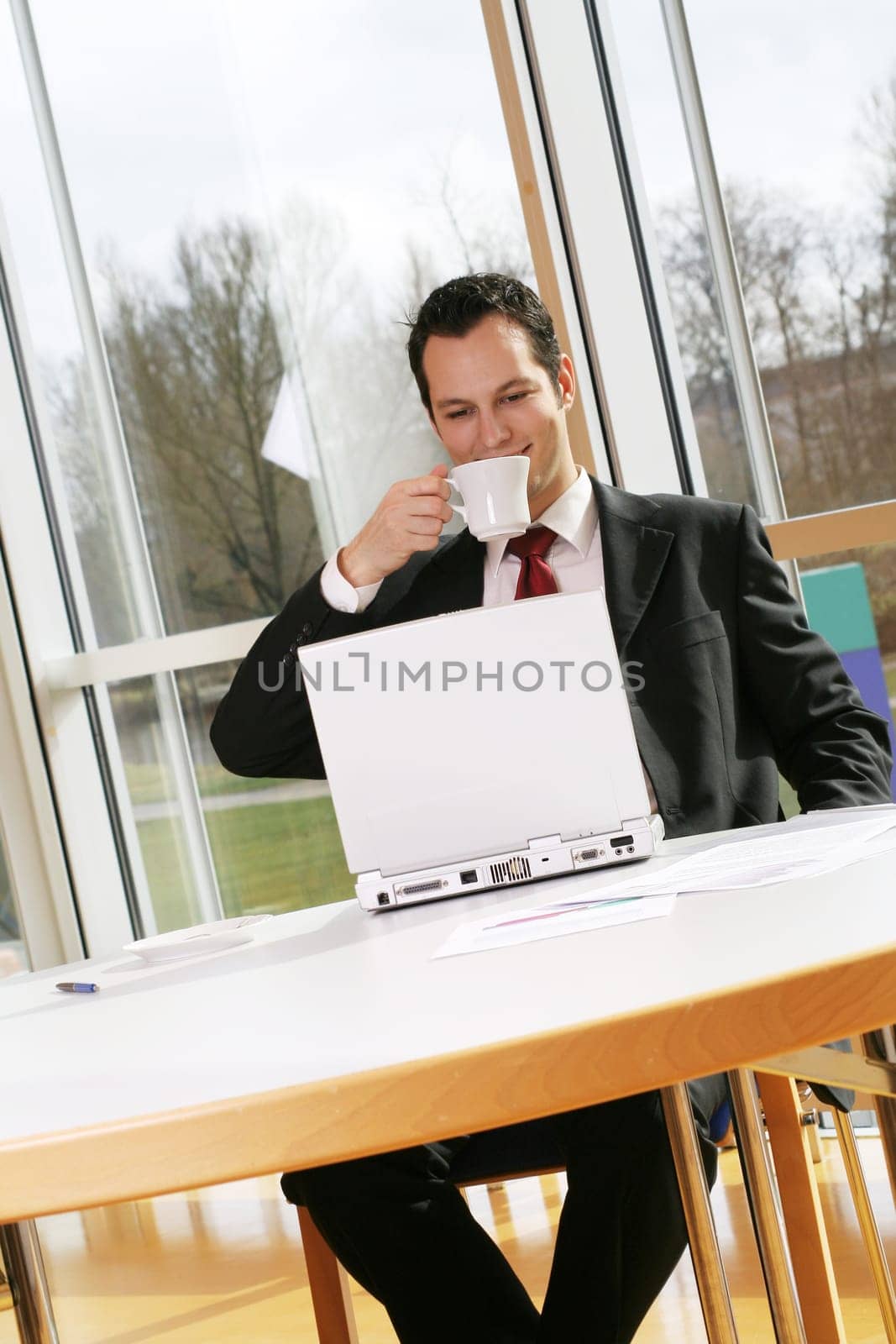 Drink coffee