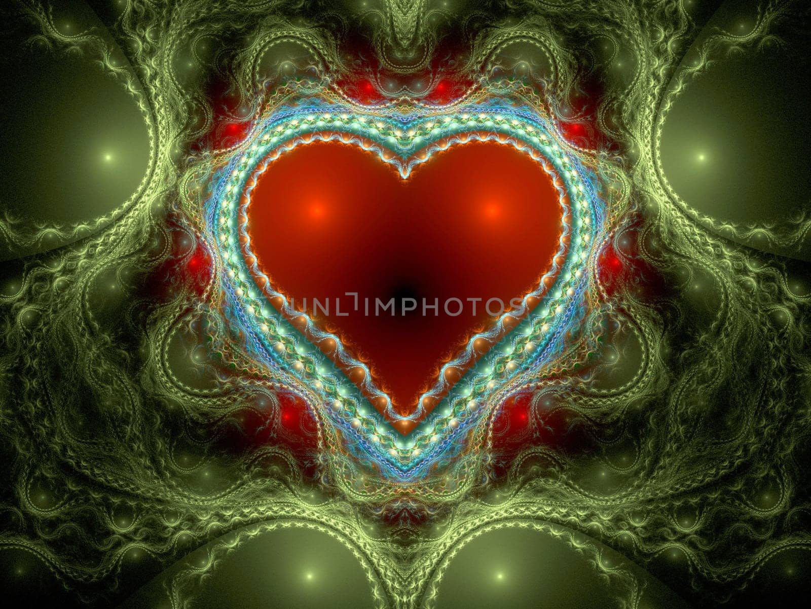Fractal heart.