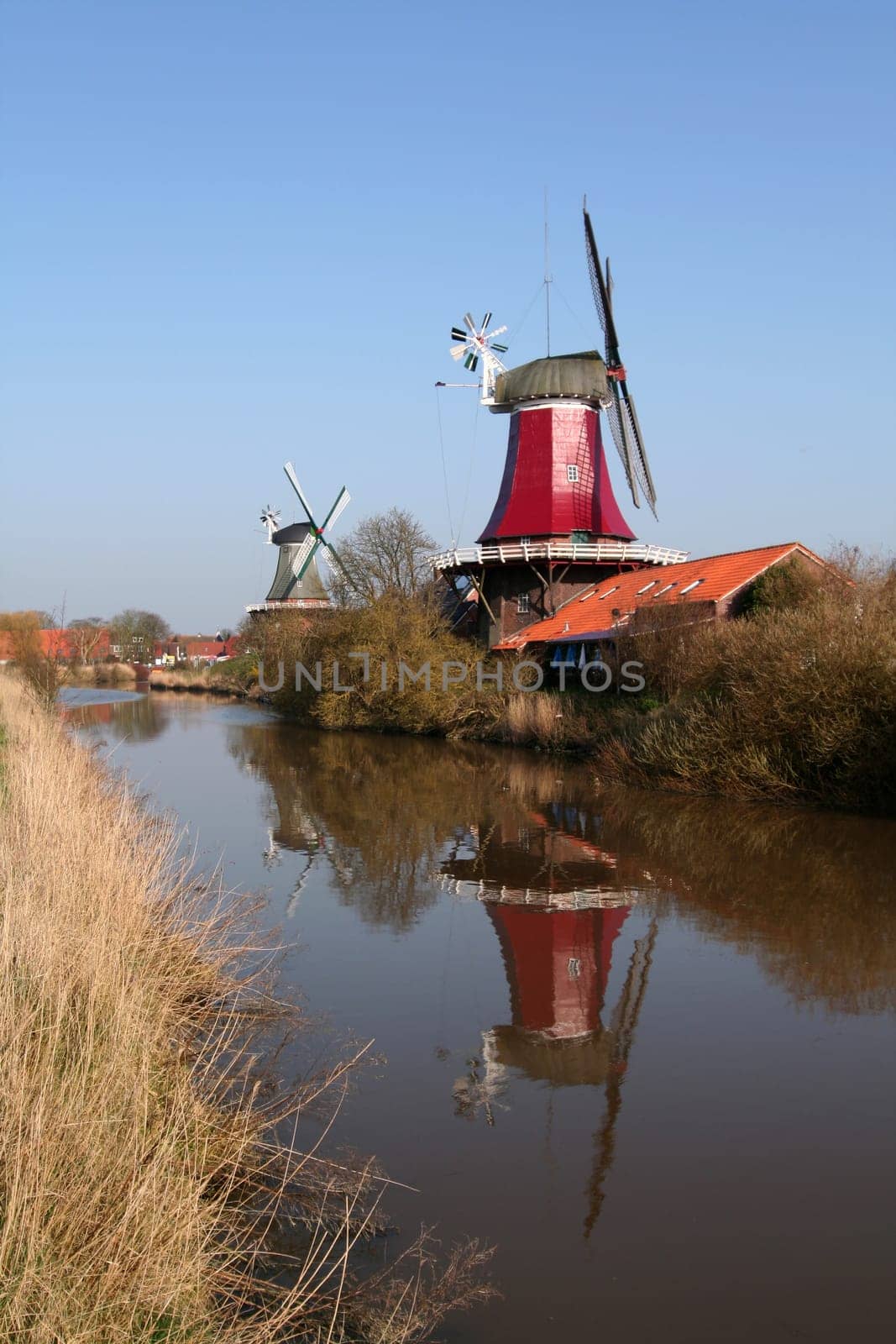 picturesque Greetsiel in East Frisia